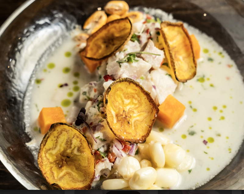Chilean Sea Bass Ceviche at Buena Vista, NYC